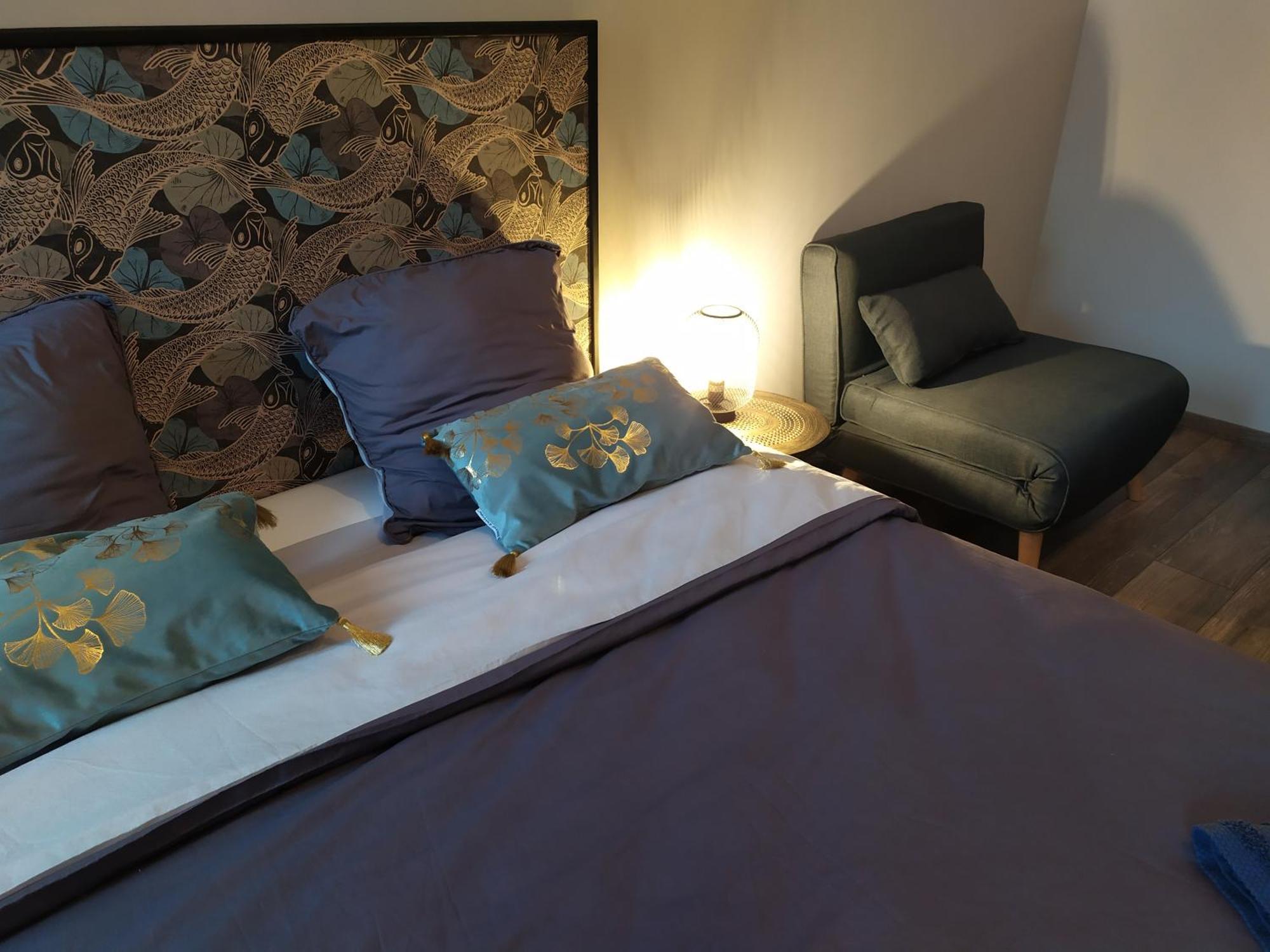 Chambres D'Hotes "Au Pied De La Bealiere" Montpezat-sous-Bauzon 客房 照片